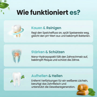 Zahnschmelz-Kaugummi