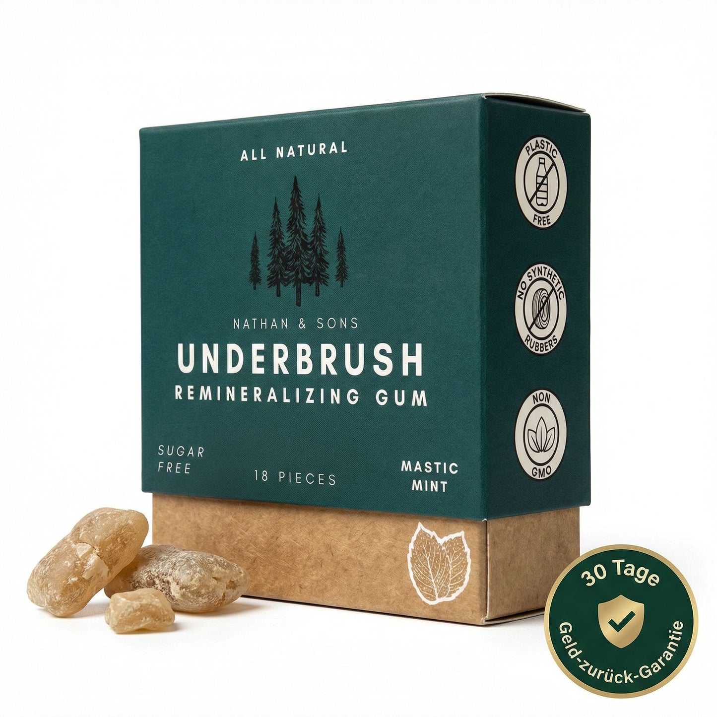 Zahnschmelz-Kaugummi